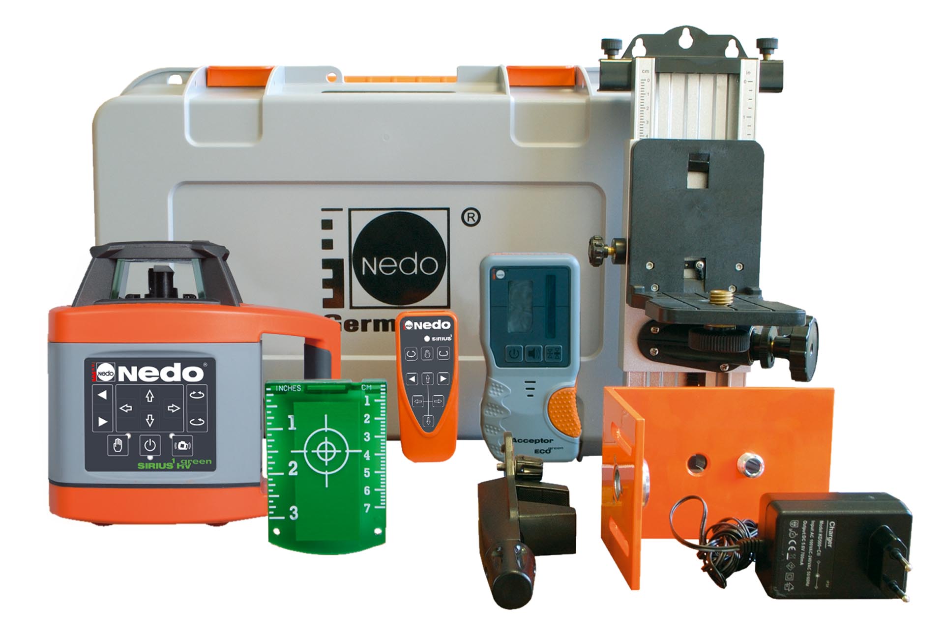 Система на базе ПК для регулировки и контроля вращающихся лазеров NEDO Laser Calibration 2 Системы блокировки канализации